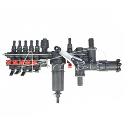 6 sekcijų skirstytuvo valdymo vožtuvas, L tipo , 4031091050, pastovaus slėgio purkštuvas - PS6ROZ