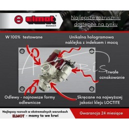 Starteris su reduktoriumi 9172742 24V C-385 ELMOT - 9172742EL