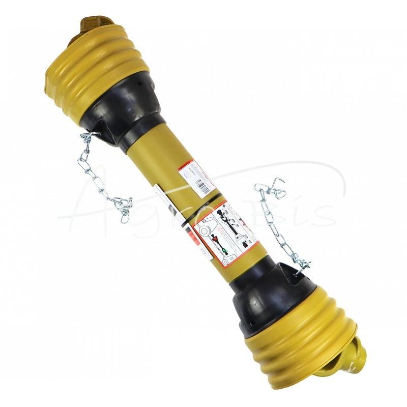 Teleskopinis kardaninis velenas, 62 serijos, trikampis vamzdis, 60220, ilgis 560/760 mm, 620 Nm, tefloninė vamzdžio danga MORGA 