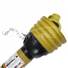 Teleskopinis kardaninis velenas, 62 serijos, trikampis vamzdis, 60220, ilgis 560/760 mm, 620 Nm, tefloninė vamzdžio danga MORGA 