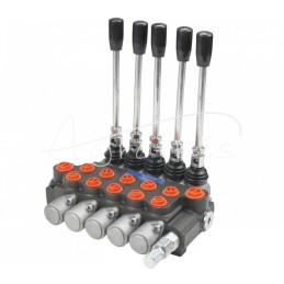 Penkių sekcijų hidraulinis skirstytuvas 40 l/min. - 5P40