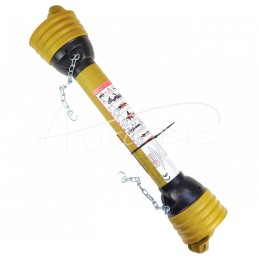 Teleskopinis kardaninis velenas, 62 serijos trikampis vamzdis, 60240, ilgis 710/910 mm, 620 Nm, tefloninė vamzdžio danga MORGA -