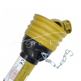 Teleskopinis kardaninis velenas, 62 serijos trikampis vamzdis, 60240, ilgis 710/910 mm, 620 Nm, tefloninė vamzdžio danga MORGA -