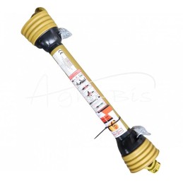 Teleskopinis kardaninis velenas, 62 serijos, trikampis vamzdis, 60250, ilgis 810/1010 mm, 620 Nm vamzdžio danga, teflonas MORGA 