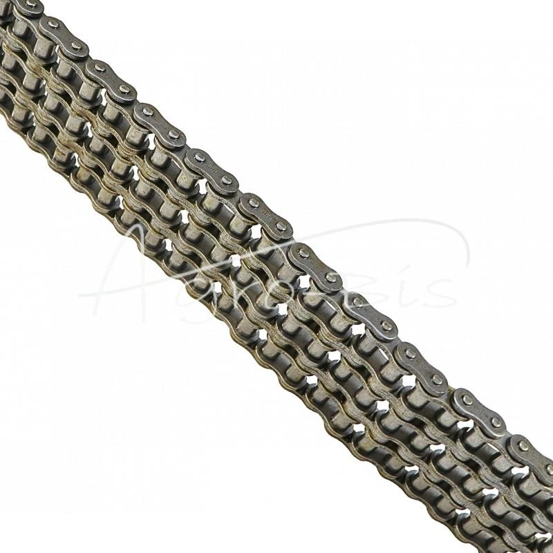 Sustiprinta pramoninė ritininė grandinė 12AH-3 ANSI A 60H 5m grūdinta MORGA - L12AH3M