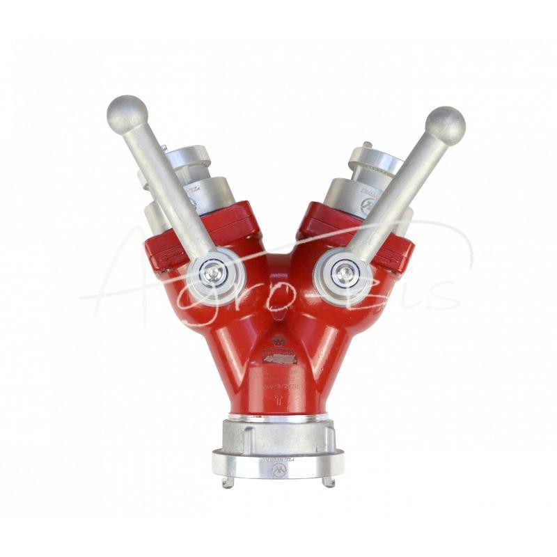 Gaisrinės žarnos rutulinis skirstytuvas 52-25/25mm PZL HYDRAL - RKWS52H