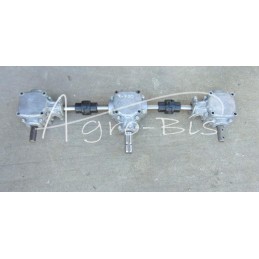 Pavarų dėžė I trigubas perdavimo skaičius 1:1x1:1,35x1:1 trąšų barstytuvas ALBRO 3-ALB-S-770-P1.44 - R-770