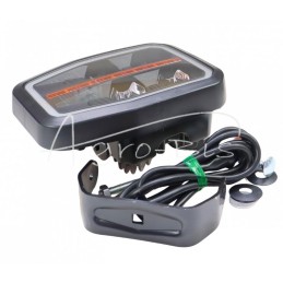 Priekinis kairysis 6 funkcijų darbo žibintų blokas W188 JCB 12V/24V vandeniui atsparus LED plaukiojantis posūkių indikatorius - 