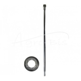 Deutz Fahr rotacinio grėblio pavarų dėžės ratų komplektas, 12x83, tiesūs dantys - 9/051+9/052