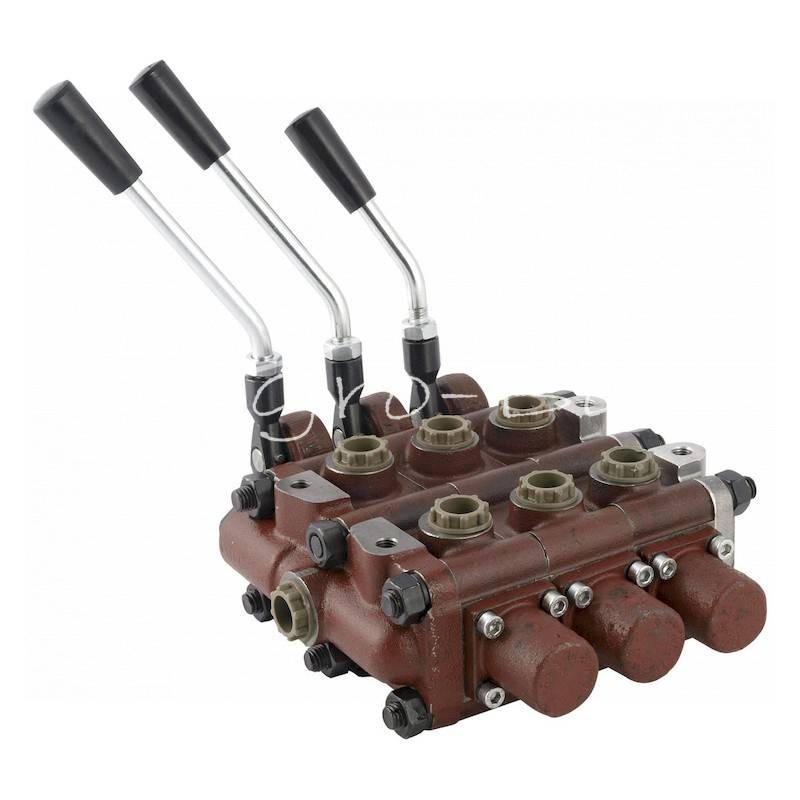 Trijų sekcijų hidraulinis skirstytuvas „Cyklop“ krautuvas - 3RBS10C/N