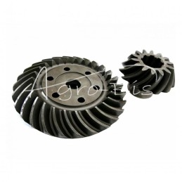 Ratų komplektas „Amazone Lely“ rotorinio kultivatoriaus pavarų dėžei su 14x27 lenktais dantimis - 9/060