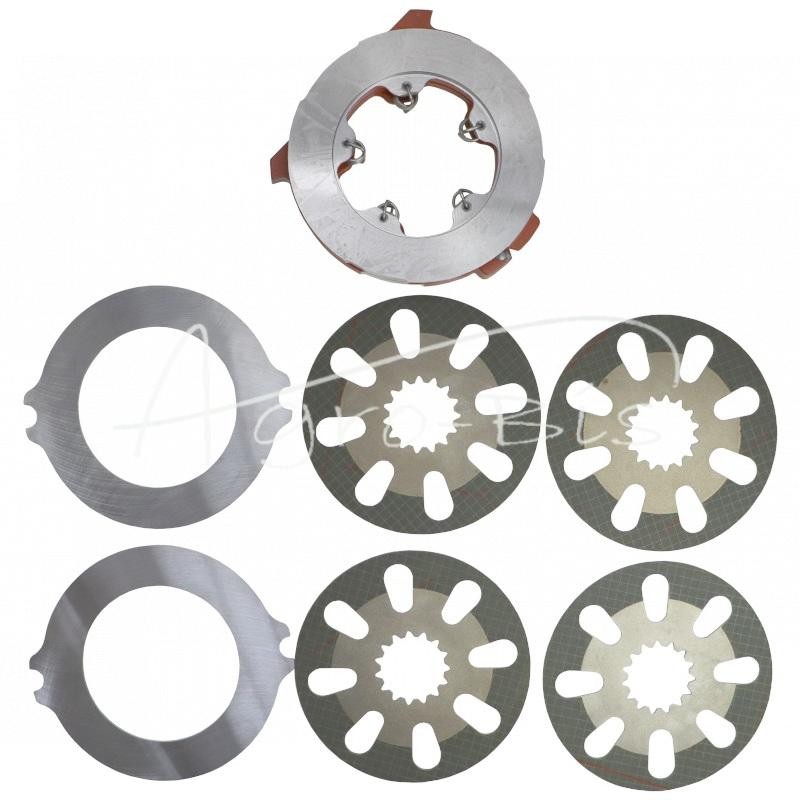 Stabdžių prispaudimo plokštės remonto komplektas 8.75x6" M97 Zetor Proxima Czech - 63227901