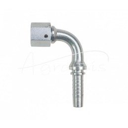 2 vnt - Užlenkiamas antgalis metrinis kampinis vidinis sriegis DKOL 90° DN10 10L M16x1.5 Premium HYDRAL - DKOL90DN10M16x1.5H