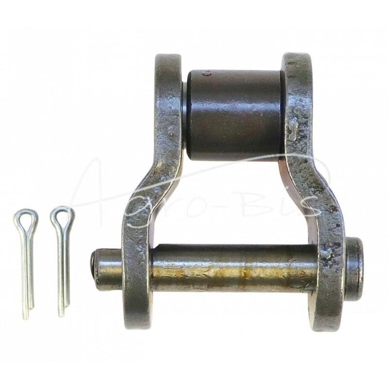 2 vnt - Sustiprintos pramoninės grandinės P20BH-1 pusgrandžio, grūdinto MORGA - P20BH1M