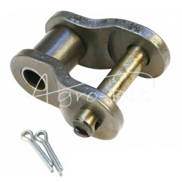 2 vnt - Sustiprintos pramoninės grandinės P20BH-1 pusgrandžio, grūdinto MORGA - P20BH1M