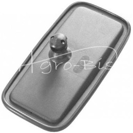 2 vnt - Šildomas veidrodėlis 24V, matmenys 375x185, sumontuotas ant rankenėlės LWB380 15-28mm Fendt, Farmer, Favorit - LP0380E