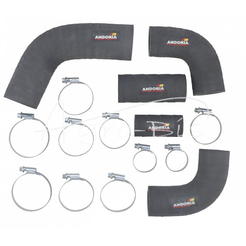 2 vnt - Pilnas radiatoriaus žarnų komplektas su sustiprinta virve IMR65, 30529 ANDORIA - 100R65AM