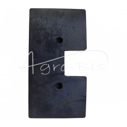 5 vnt - Guminis kastuvas 155x80 John Deere kombainui - Z20781