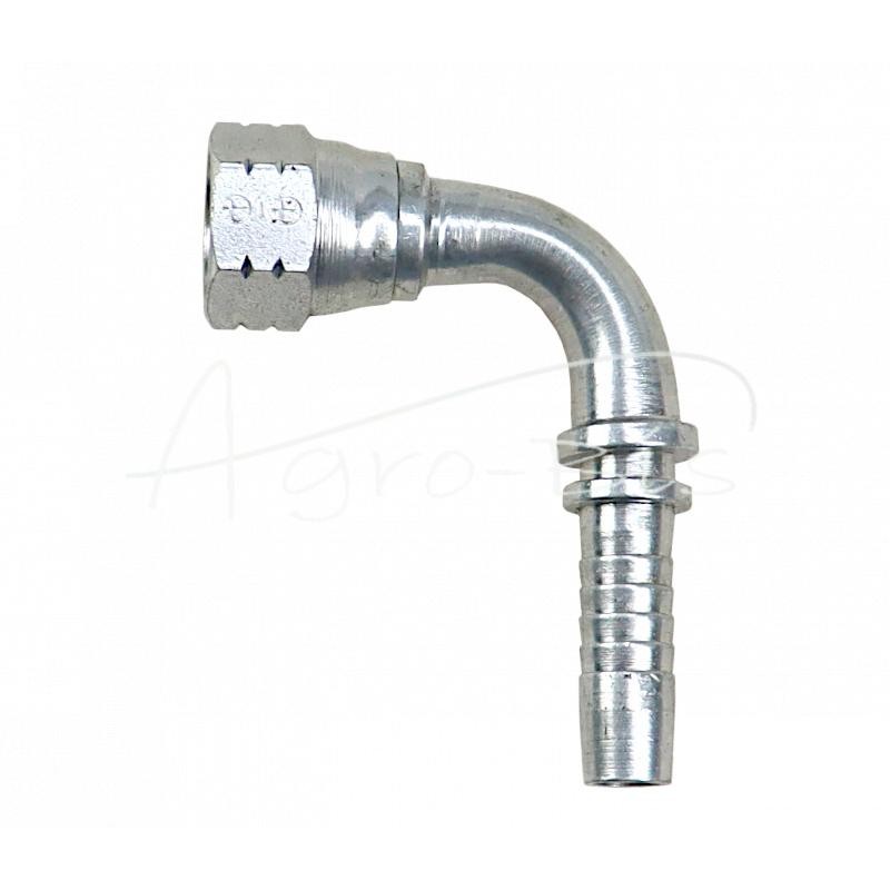 5 vnt - Hidraulinė jungtis - galas 90 IGJ DKJ DN10 9/16 - DKJ90DN109/16