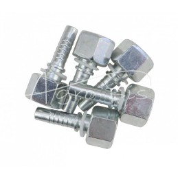 5 vnt - Hidraulinė jungtis DKOS DN10 12S M20x1.5 sunki Premium HYDRAL - DKOSDN10M20x1.5H