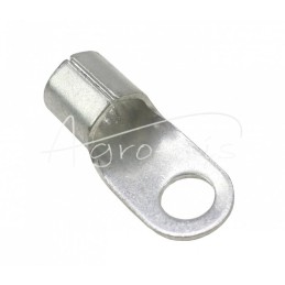 5 vnt - Varinis žiedinis antgalis, FI-10 mm, vielai iki 50 CuZn, alavuotas Premium ELMOT - KO5010PEL