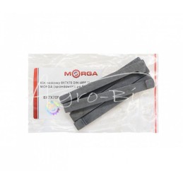 5 vnt - Pleištas antgaliui 8x7x70 DIN 6885, plienas C45, MORGA , - 8x7x70NM