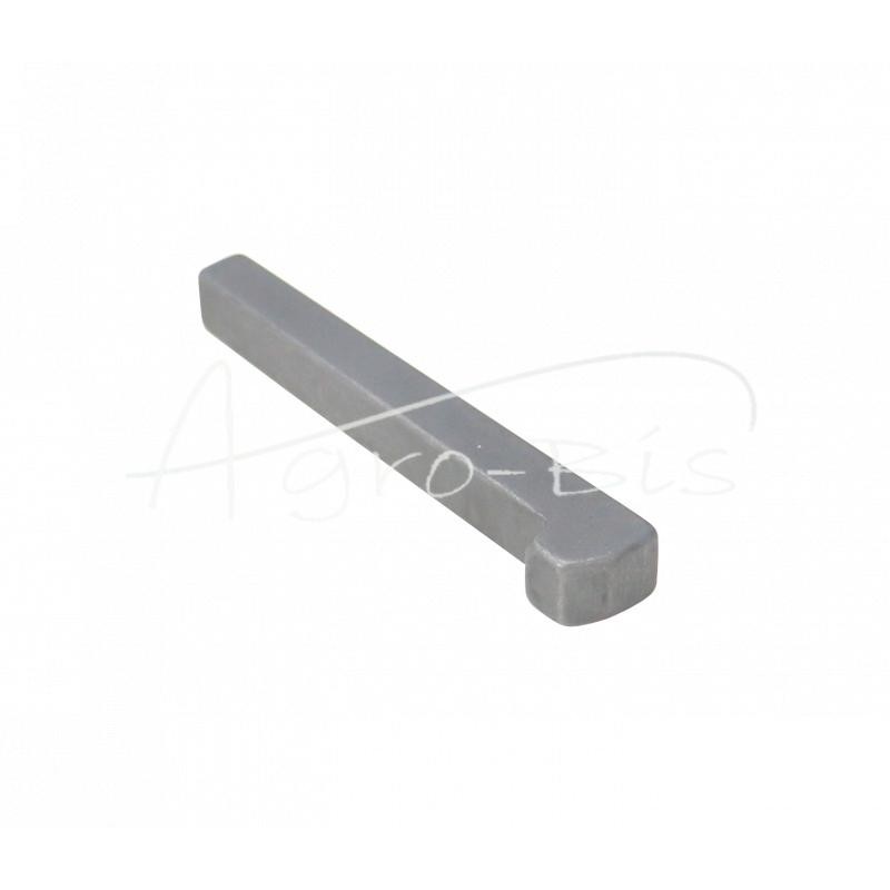 5 vnt - Pleištas antgaliui 8x7x60 DIN 6885, plienas C45, MORGA , - 8x7x60NM