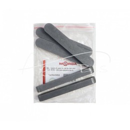 5 vnt - Prizminis raktas 16x10x100 DIN 6885 plienas C45 MORGA - 16x10x100M