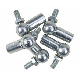 5 vnt - Kampinis šarnyras su spaustuku DIN 71802, sriegis M5, M5 kairinis MORGA , - 7180205L