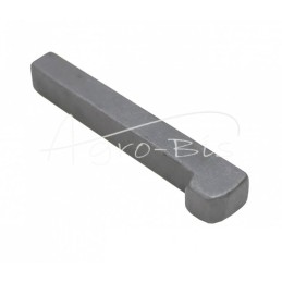 5 vnt - Pleištas antgaliui 8x7x50 DIN 6885, plienas C45, MORGA , - 8x7x50NM