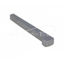 5 vnt - Pleištas antgaliui 8x7x65 DIN 6885, plienas C45, MORGA , - 8x7x65NM