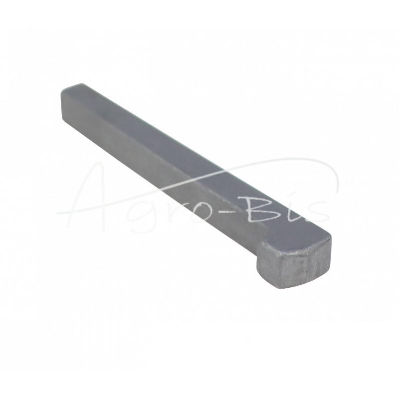 5 vnt - Pleištas antgaliui 8x7x65 DIN 6885, plienas C45, MORGA , - 8x7x65NM