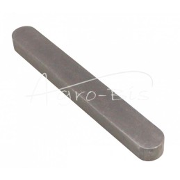 5 vnt - Prizminis raktas 14x9x110 DIN 6885 plienas C45 MORGA - 14x9x110M