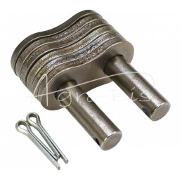 5 vnt - Grandinės spyna BL666 Fleyer LH1266 šakiniam krautuvui, grūdinta MORGA - BL666ZM