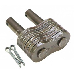 5 vnt - Grandinės spyna BL666 Fleyer LH1266 šakiniam krautuvui, grūdinta MORGA - BL666ZM