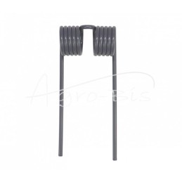 5 vnt - John Deere 545, 630 rinktuvo spyruoklinis pirštas, stačiu kampu, dažytas milteliniu būdu MORGA - CC25176.1M