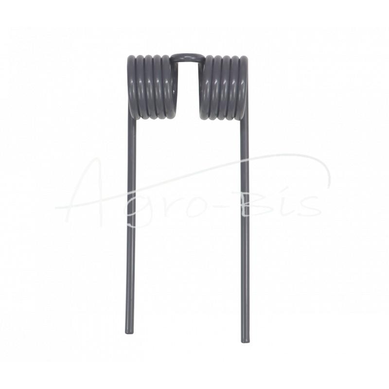 5 vnt - John Deere 545, 630 rinktuvo spyruoklinis pirštas, stačiu kampu, dažytas milteliniu būdu MORGA - CC25176.1M