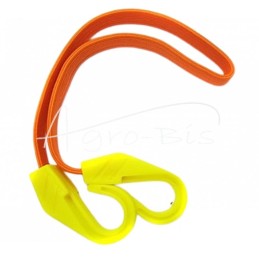 5 vnt - Guminė virvė kroviniams tvirtinti 0,6 m, 16 mm elastinė su kabliukais - L15028