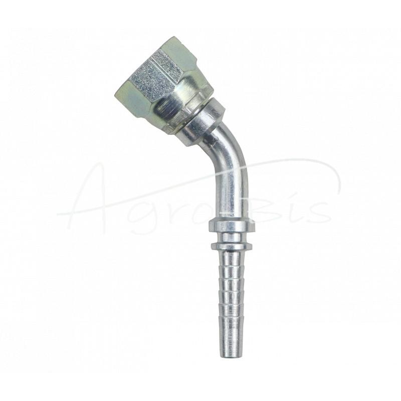 5 vnt - Hidraulinė jungtis - galas 45 IGJ DKJ DN06 9/16" -18 6046.0806 - 6046.45.0806