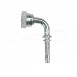 5 vnt - Hidraulinis antgalis DKR 90° DN06 1/4" Premium HYDRAL - DKR90DN06G1/4H