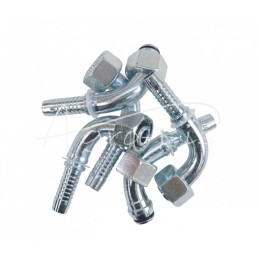 5 vnt - Užlenktas metrinis kampinis sriegis DKOL 90° DN13 16L M22x1.5 Premium HYDRAL - DKOL90DN13M22x1.5H