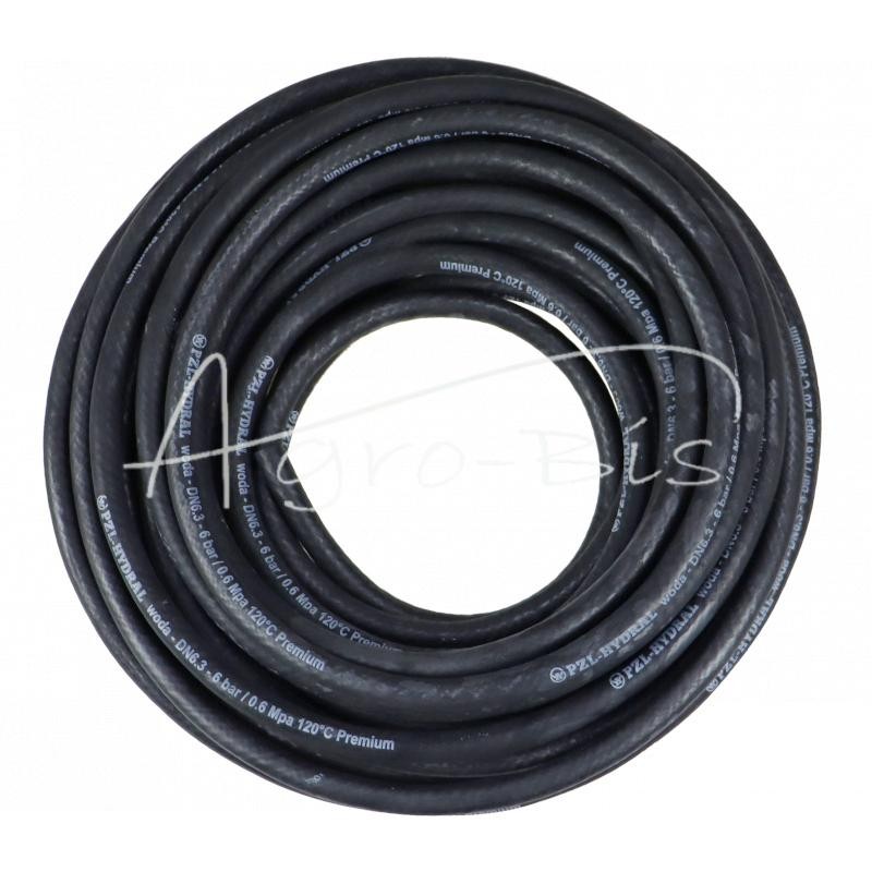 5 vnt - Aušinimo ir karšto vandens žarna - DN6.3 - 6 bar / 0.6 Mpa 120°C - Premium HYDRAL, parduodama metrais - 06UCH20H/