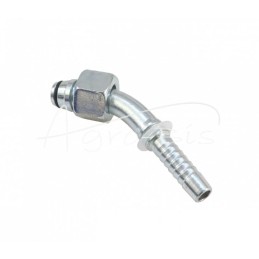 5 vnt - Užlenktas antgalis metrinis kampinis vidinis sriegis DKOL 45° DN10 12L M18x1.5 Premium HYDRAL - DKOL45DN10M18x1.5H