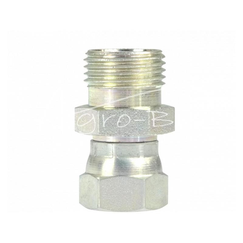 5 vnt - Hidraulinė jungtis - tiesi AB M14x1.5 - M18x1.5 8L/12L seno tipo kūgiai be O žiedo - HS137
