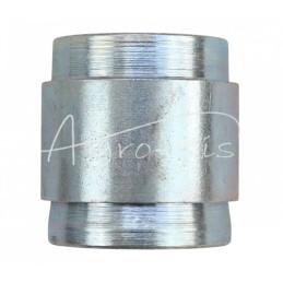 5 vnt - Gofruotos tefloninės žarnos DN-20K užspaudžiamoji mova PTFE sunkvežimių žarnoms PZL-Hydral - 346/P