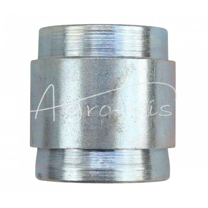 5 vnt - Gofruotos tefloninės žarnos DN-20K užspaudžiamoji mova PTFE sunkvežimių žarnoms PZL-Hydral - 346/P