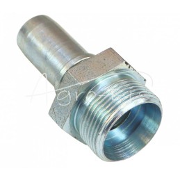 5 vnt - PTFE gofruoto teflono žarnos antgalis DN15, B tipo M27x1.5 sunkvežimių žarnos PZL-Hydral - 69