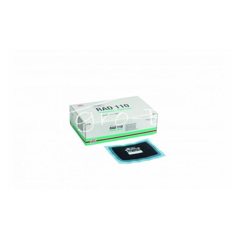 5 vnt - Radial 110TL padangų remonto įdėklas 75x55mm Tip Top - 512-1104