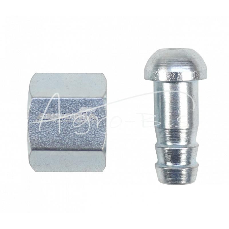 5 vnt - Veržlių ir antgalių rinkinys - tiesaus kuro čiaupo Ursus C-330 C-360 ANDORIA - 50722760.1AM