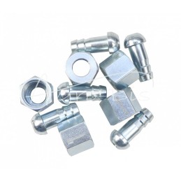 5 vnt - Veržlių ir antgalių rinkinys - tiesaus kuro čiaupo Ursus C-330 C-360 ANDORIA - 50722760.1AM